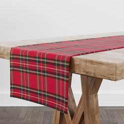 Ntampoudis Plaid Runner Ntampoudis Plaid Runner