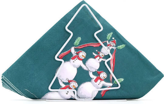 blokker Set of Christmas Napkins Disposable 20pcs