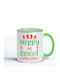 Teesney Christmas Mug Ceramic White 1pcs 3897875