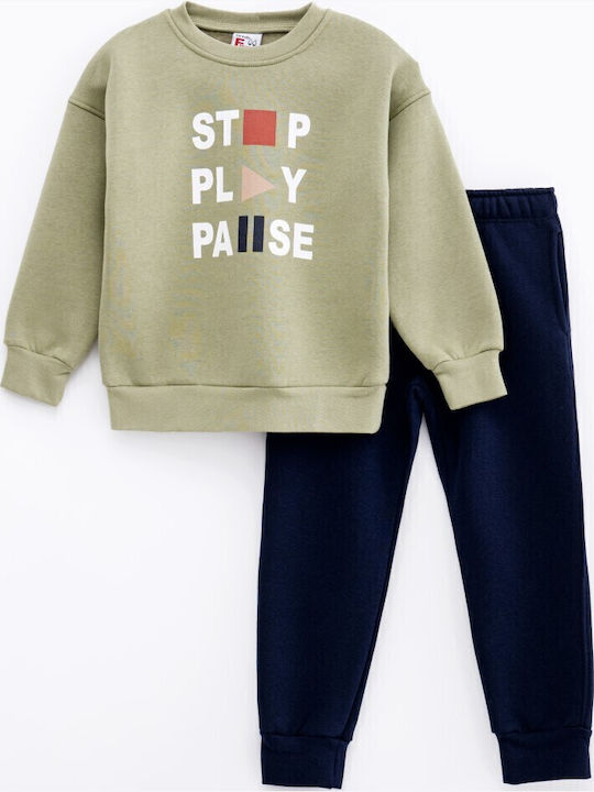 Funky Kinder Sweatpants Set - Jogginganzug Khaki