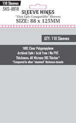 Sleeve Kings Compatible" Card Sleeves 110τμχ Διάφανες Sleeve Kings Compatible" Card Sleeves 110τμχ Διάφανες