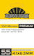 Sleeve Kings Premium Kartenhüllen Mini Amerikanisch Größe 55τμχ Transparente