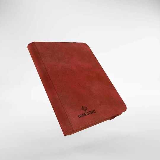 Gamegenic Prime Album 8 Pocket Binder 4-Pocket Standard Size Κόκκινο