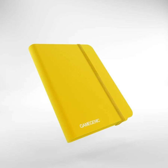 Gamegenic Casual Album 8 Pocket Binder 4 Pocket Standard Size Yellow
