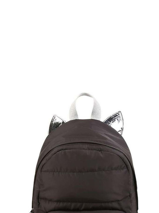 Karl Lagerfeld Schulranzen Rucksack Junior High-High School in Schwarz Farbe