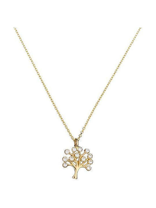 Papadopoulos Gold Necklace Tree from Gold 14K