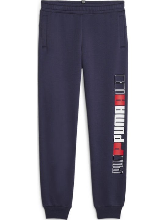 PUMA Παντελόνι Φόρμας Μπλε