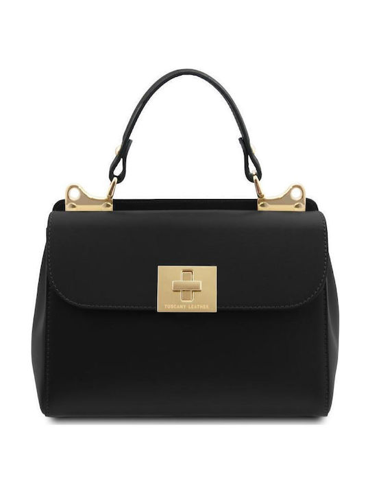 Tuscany Leather Leather Women's Bag Shoulder Black