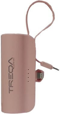 Treqa TR-950-2 Power Bank 5000mAh Ροζ