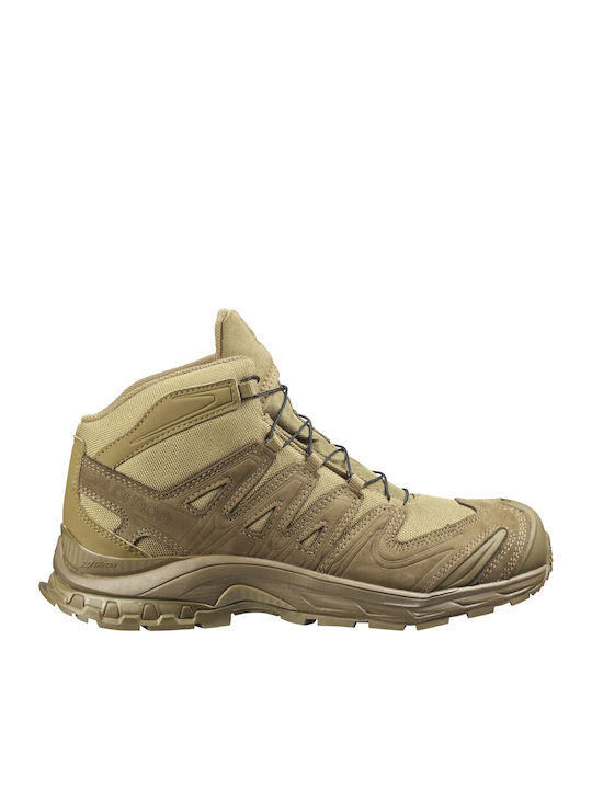 Salomon XA Forces Γυναικεία Ορειβατικά Παπούτσια Αδιάβροχα με Μεμβράνη Gore-Tex Καφέ