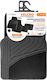 Cartech Set of Front and Rear Mats 4pcs Black