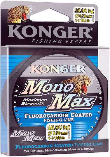 Konger Πετονιά Ψαρέματος Fluorocarbon Μπλε 150m / 0.18mm