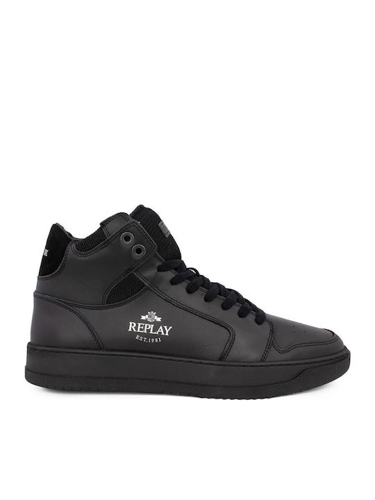 Leather Black Men's Boots
