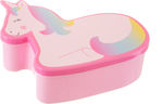 Kids Lunch Plastic Box Pink