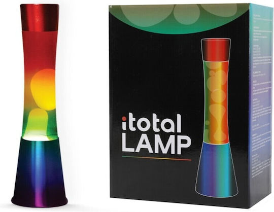 I-Total Lustră Decorativă Lampă de lavă Multicolor