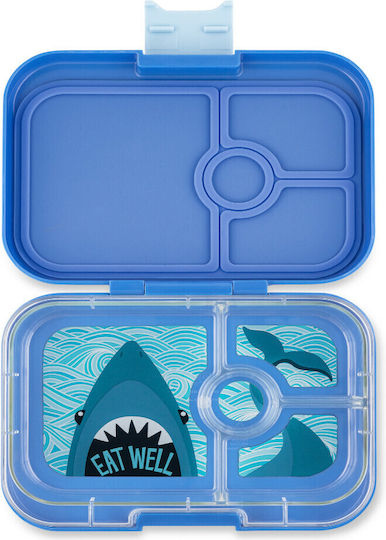 Yumbox Plastic Kids' Food Container Blue