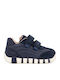B Iupidoo Παιδικά Sneakers με Σκρατς Navy Μπλε