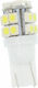 Λάμπα Αυτοκινήτου & Μοτοσυκλέτας SMD T10 / W16W LED 6000K Ψυχρό Λευκό 12V