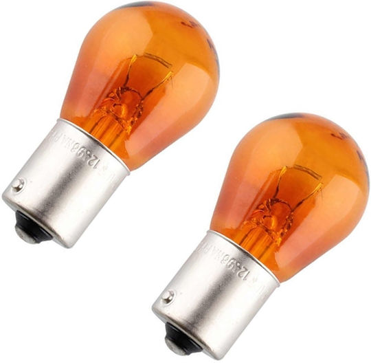Lamps Car Orange 12V 21W 2pcs