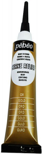 Pebeo Special Craft Paint Gold Gliederung for Wood, Porcelain and Glass 20ml