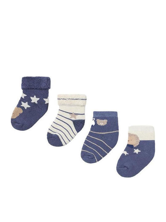 Mayoral Kids' Socks Blue 4 Pairs