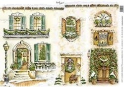Decomania Ριζόχαρτο Decoupage