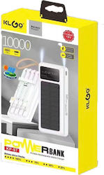 KLGO KP-97 Solar Power Bank 10000mAh cu 2 Portu...