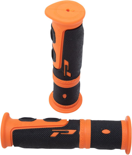 ProGrip Motorcycle Grips in Orange Colour