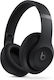 Beats Studio Pro MQTP3ZM/A Wireless/Wired Over Ear Studio Headphones with 40hours hours of operation and Quick Charge Blaca