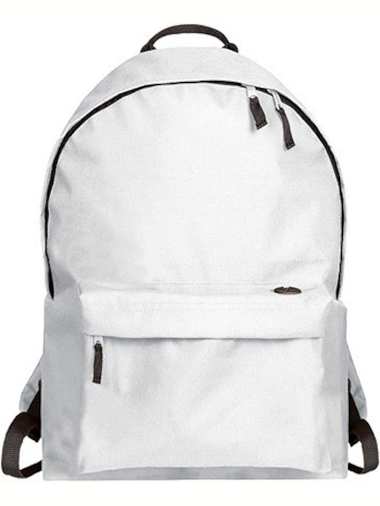 Valento School Bag Backpack Junior High-High School in White color