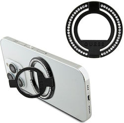Guess Стойка За Зареждане MagSafe В Черен Цвят GUMRSALDGK