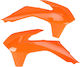 UFO Motorcycle Radiator Protector KTM 125 EXC Orange