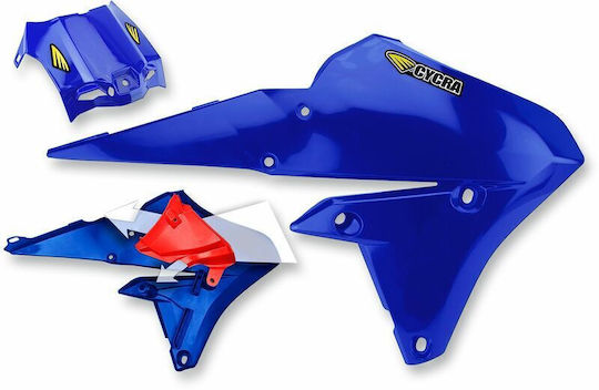 Cycra Προστατευτικό Ψυγείου Μοτοσυκλέτας Yamaha YZ 250 Μπλε