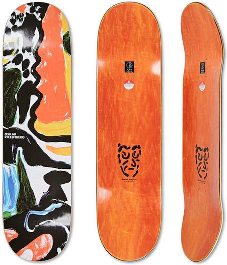 Polar 8" Σανίδα Shortboard Πορτοκαλί