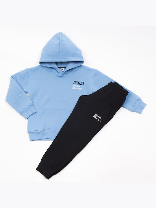 Trax Kids Sweatpants Set Light Blue 2pcs