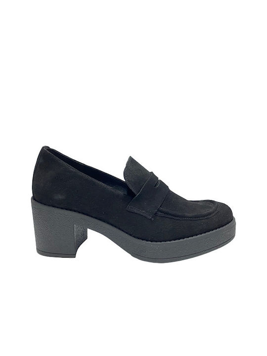 Mocasin pentru femei VMG 4087-Black