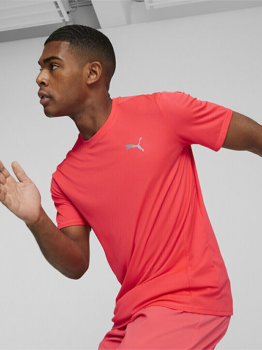 PUMA Run Favorite T-shirt Φούξια