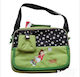 Schulische Isothermische Lunch-Tasche zum Umhängen Grün Fußball