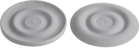 Fiboo Bowl Base Πλαστικό Σουπλά για Σκύλο & Γάτα με Βάση σε Γκρι Χρώμα