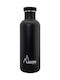 Laken Basic Παγούρι Αλουμινίου 750ml Μαύρο