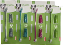 Nunbell Pet Dog Toothbrush 3pcs