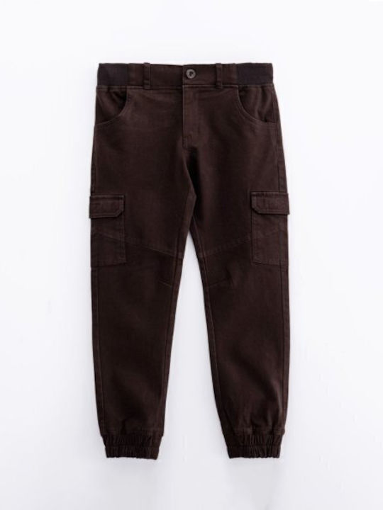 Funky Παιδικό Παντελόνι Cargo Υφασμάτινο Καφέ