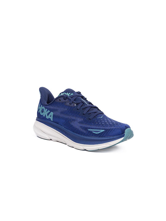 HOKA Clifton 9 Damen Sportschuhe Laufen Blau