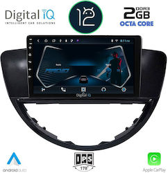 Digital IQ Car-Audiosystem für Subaru Tribeca Tribeca 2007-2014 (Bluetooth/USB/AUX/WiFi/GPS/Apple-Carplay) mit Touchscreen 9"