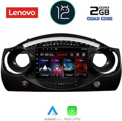 Lenovo Ηχοσύστημα Αυτοκινήτου για Mini Cooper (Bluetooth/USB/AUX/WiFi/GPS) με Οθόνη Αφής 9"