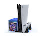 iPega PG-P5037 6 in 1 Multifunctional Charging Station for 2 controllers PS5 Black