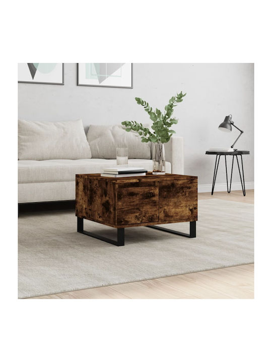 Quadratischer Beistelltisch aus Holz mit Schubl...