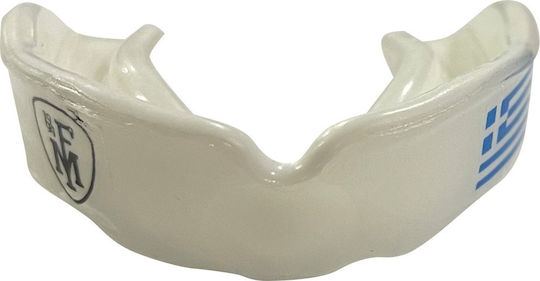 MegaFitness Senior Protective Mouth Guard with Case White 123458