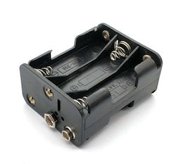 Haitronic HS4612 Μπαταριοθήκη με 6 Υποδοχές AA