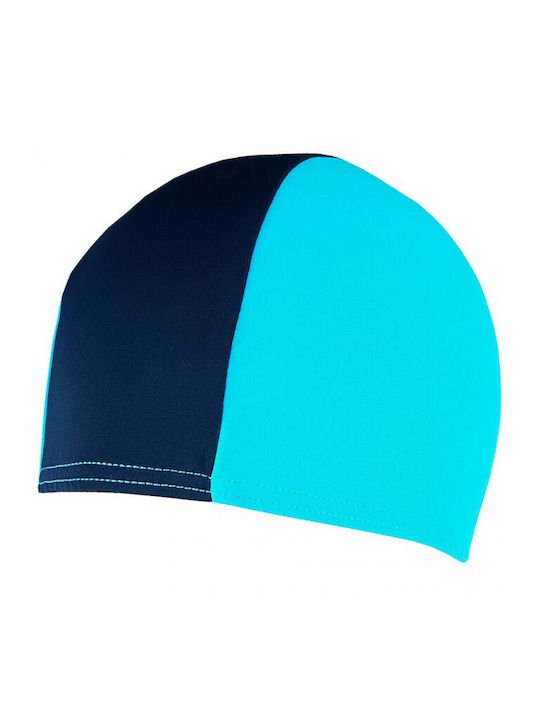 Polyester Kids Swimming Cap Blue